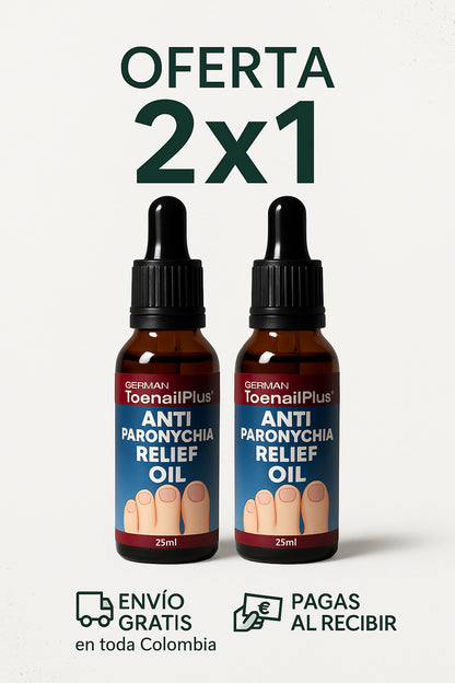 “Elimina hongos de uñas en 7 días – German ToenailPlus 2×1”
